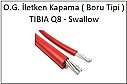 25 Metre 36KV OG İletken Kapama (Boru Tipi) TIBIA Q8 - Swallow
