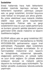 K1 Silikon İzolatör (40kN) - 2