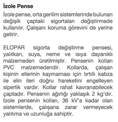 36kV İzole Pense - 2
